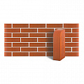 Кирпич лицевой полнотелый красный R-60 радиусный М-400 (256/18)