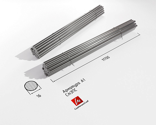 Арматура А1 д16 11,7м Ст3ПС
